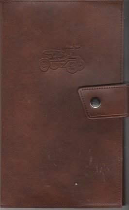 Autokaart Europa in Lederen Etui - nr. 1