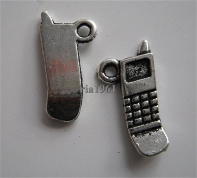 bedeltje/charm inboedel : mobiele telefoon - 19 mm - 1