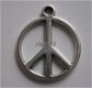 bedeltje/charm overig: peace - 21x16 mm - 1 - Thumbnail