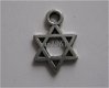 bedeltje/charm overig:hexagram - 14x11 mm - 1 - Thumbnail