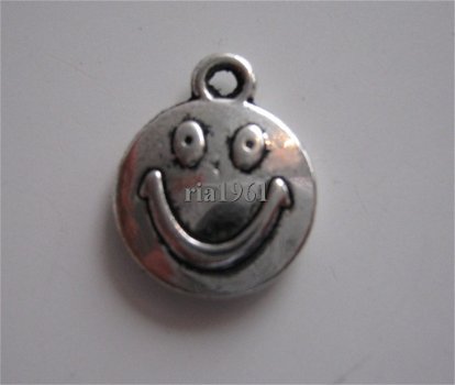 bedeltje/charm overig:smile - 15 mm - 1