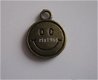 bedeltje/charm overig: smile 2 brons - 15x12 mm - 1 - Thumbnail