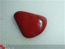 #20 Rode Jaspis Red Jasper Knuffel-trommelsteen