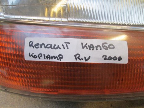 RENAULT KANGOO 1.9 D Wit Bouwjaar 2000 Koplampen los op voorraad - 2