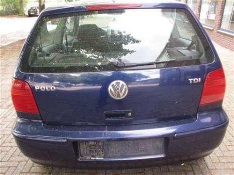Volkswagen Polo 1.4 TDI 2001 Achteras met ABS en schrijfrem - 4