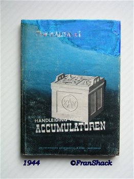 [1944] Handleiding accumulatoren, MALTHA, Stam - 1