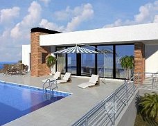 Moderne luxe bungalow met zeezicht te koop, Moraira Costa Bl