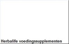 Herbalife voedingssupplementen