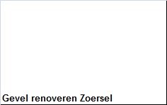 Gevel renoveren Zoersel - 1