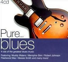 Pure... Blues (4 CDBox) (Nieuw/Gesealed)