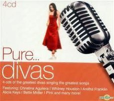 Pure... Divas (4 CDBox) (Nieuw/Gesealed)