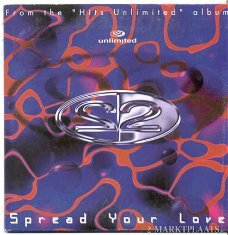 2 Unlimited - Spread Your Love 2 Track CDSingle