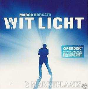 MARCO BORSATO Wit Licht & exclusief beeldmateriaal 2 Track CDSingle - 1