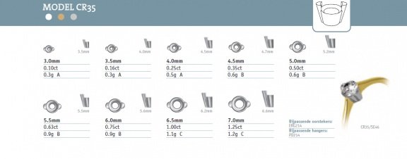 Verlovingsring, M-CR35, Zelf samen te stellen, Nieuw, v.a.€495 - 2