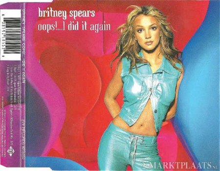 Britney Spears - Oops!...I Did It Again 4 Track CDSingle - 1