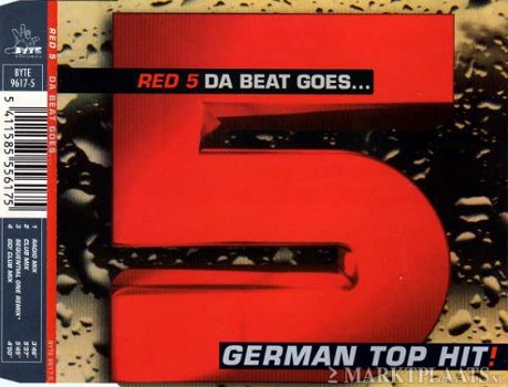 Red 5 - Da Beat Goes... 4 Track CDSingle - 1