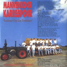 Mannenkoor Karrespoor - Lekker Op De Trekker / Koekalverij 2 Track CDSingle