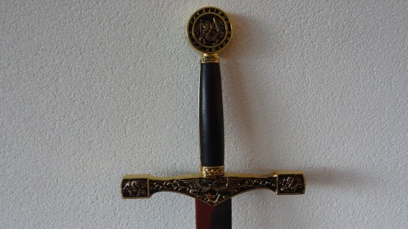 Ridder zwaard Excalibur, zwaarden, middeleeuwen, harnas - 3