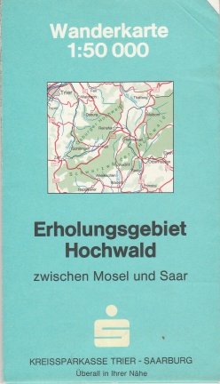Wanderkarte Erholungsgebiet Hochwald 1:50000 - nr. 1