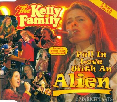 Kelly Family - Fell In Love With An Alien 3 Track CDSingle - 1