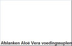 Afslanken Aloë Vera voedingssuplementen kopen - 1