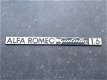 Alfa Romeo Giulietta 1.6 typeplaat logo embleem - 0 - Thumbnail