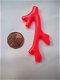 koraaltakje resin hanger in koraal rood en wit 3 voor 1 euro - 2 - Thumbnail