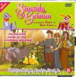 Simsala Grimm - Tafeltje Dekje , Ezeltje Strekje (DVD) Nieuw/Gesealed - 1