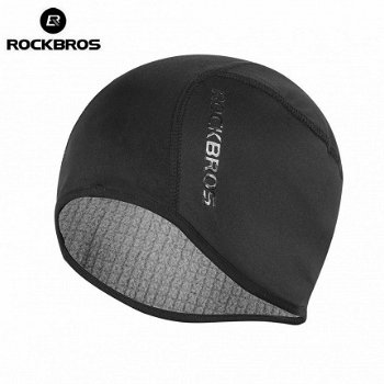Rockbros thermische helm ondermuts fietsmuts beanie - 4