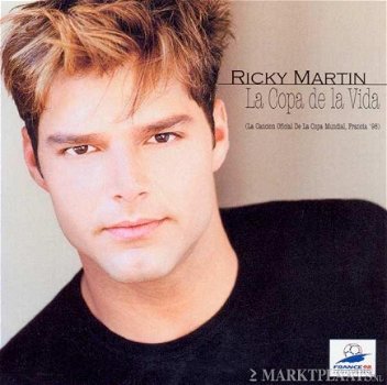 Ricky Martin - La Copa De La Vida (La Cancion Oficial De La Copa Mundial, Francia '98) 2 Track CDSin - 1