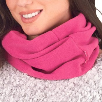 Board Angels Neck Fleece Cerise sjaal - 1