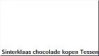 Sinterklaas chocolade kopen Tessenderlo Beringen - 1 - Thumbnail