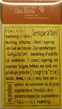 CreaMotion Tekst Stempel Inspiratie - 1