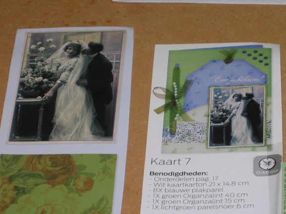 SET voor WENSKAART --- KAART nr. 7 --- HUWELIJKSJUBILEUM - Afbeelding 3
