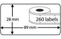 Voordeligere etiketten voor label printers. - 2 - Thumbnail