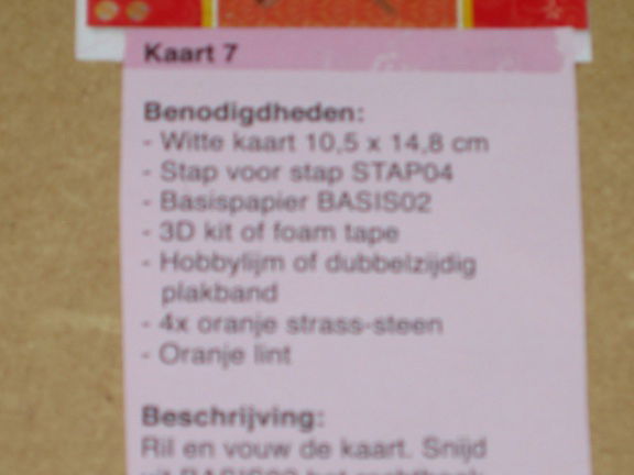 3D SET voor WENSKAART --- KATTEN --- nr. 7 --- POES LIGT VOOR de PLANT - Afbeelding 4