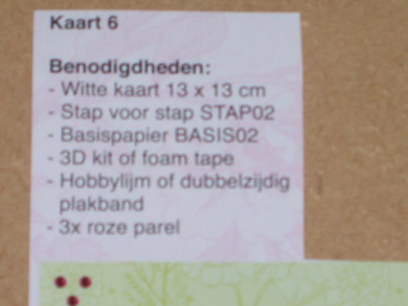 3D SET voor WENSKAART --- KATTEN --- nr. 6 --- POES KNABBELT op een POTLOOD - Afbeelding 4