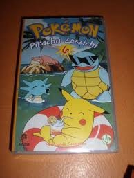 Pokemon Video VHS Deel 6 Pikachu Zeezicht Nederlands Gesproken