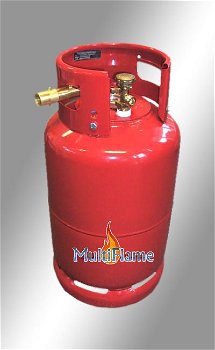 LPG Gasfles Hervulbare gasdamptank 5jr Gar. €10 per vulling - 2