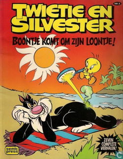 Twietie en Silvester, nr 3; Boontje komt om zijn loontje
