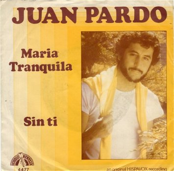 Juan Pardo : Maria Tranquila (1981) - 1