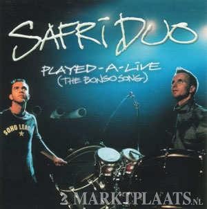 Safri Duo - Played-A-Live (The Bongo Song) 2 Track CDSingle - 1