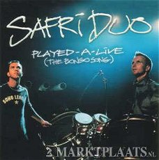 Safri Duo - Played-A-Live (The Bongo Song) 2 Track CDSingle