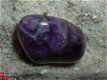 #23 Amethist Knuffelsteen Trommelsteen Tumbled Stone - 1 - Thumbnail