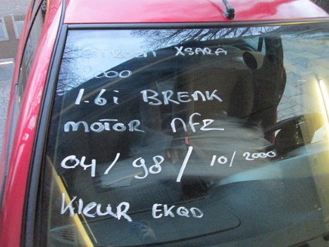 Citroën Xsara 1.6 Break Plaatwerk en diverse Onderdelen - 2