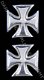 Hanger ijzeren kruis FSP013 - 1 - Thumbnail