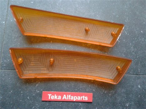 Alfa Romeo Spider (70-82) SET knipperlichtglaasjes Used - 2