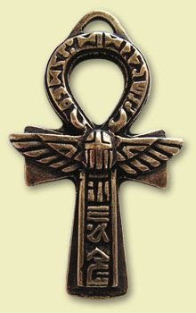 Aparte Egyptische hanger ANKH AZ03 - 1