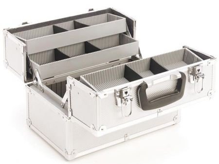 Aluminium beautycase, make up, visagie koffer groot. NIEUW! - 1