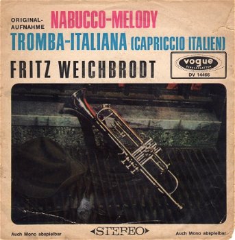 Fritz Weichbrodt : Nabucco-Melody (1966) - 1